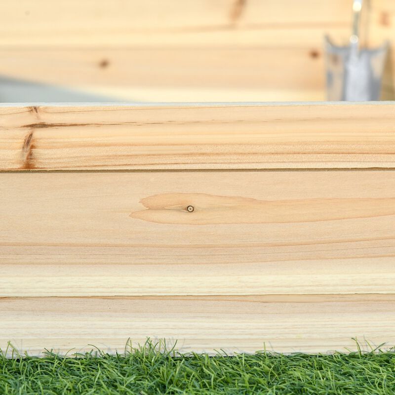 Hivvago 39x36 in Screwless Hexagon Raised Garden Bed image number 7