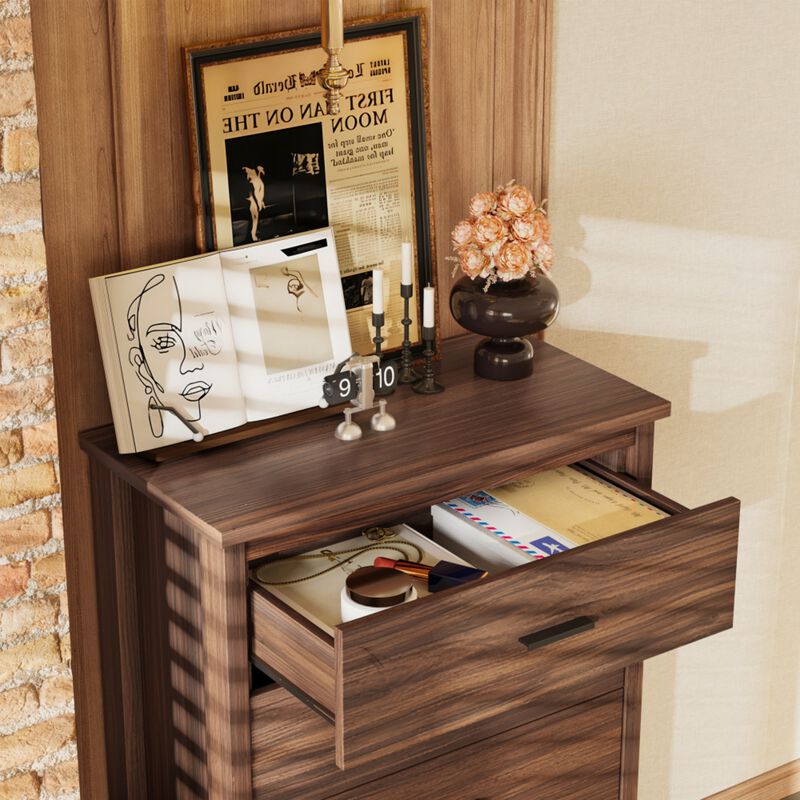 Bursir 4‑Piece Queen Bedroom Set Charging Station Storage Headboard image number 4