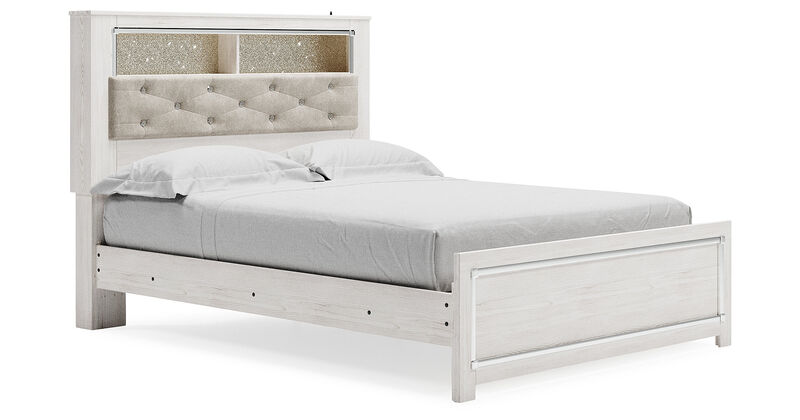 Altyra Queen Panel Bookcase Bed