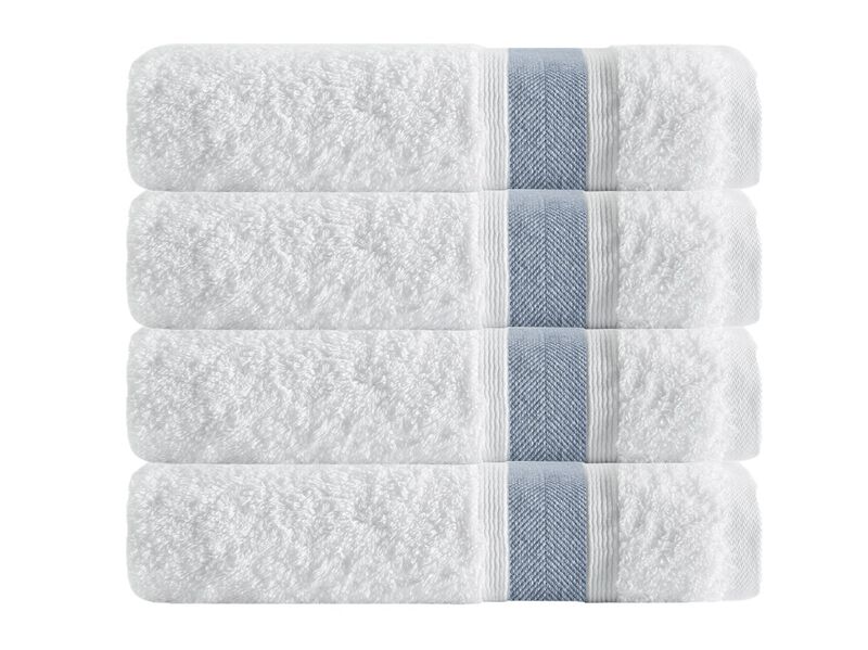 Unique Turkish Cotton 4 pcs Bath Towels