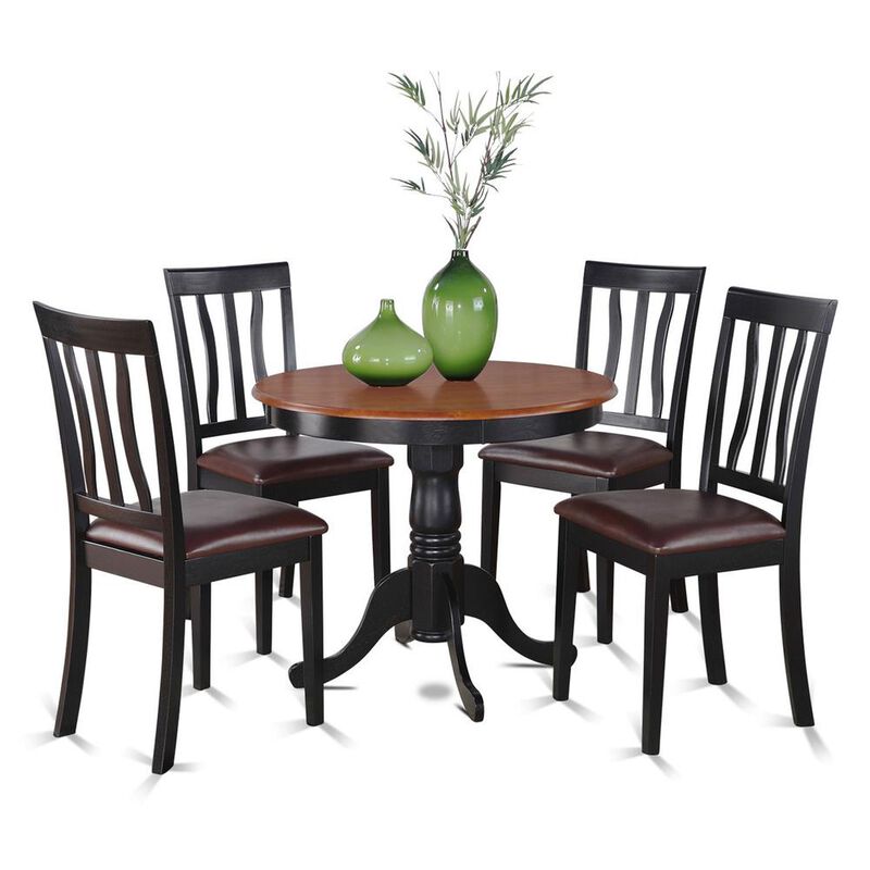 5 PC Kitchen nook Dining set-small Table as well as 4 Kitchen Dining Chairs