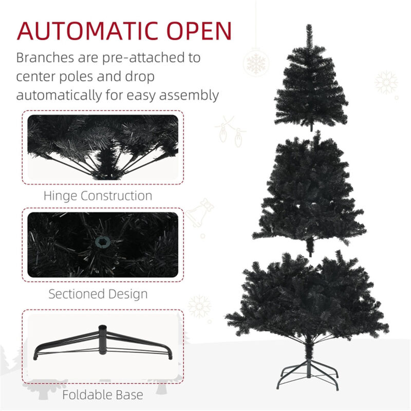 Artificial Christmas Tree Full & Lush Holiday Tree for a Festive Celebration