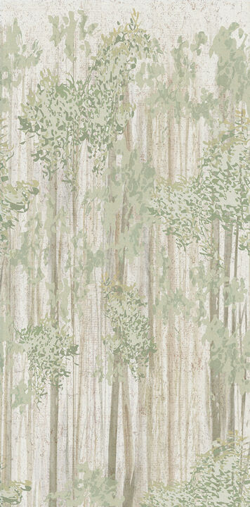 Aspen Grove Forest Mural (Set of 2)