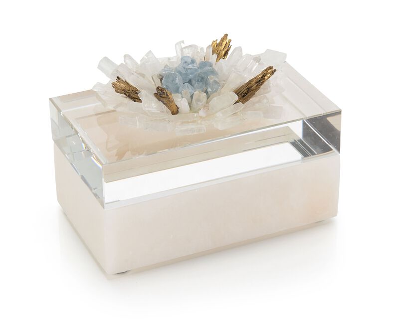 Festooned In Stones Box With Celestite