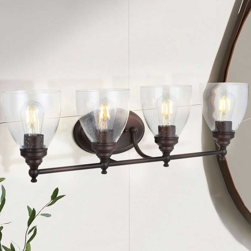 Marais Metal/Glass LED Vanity