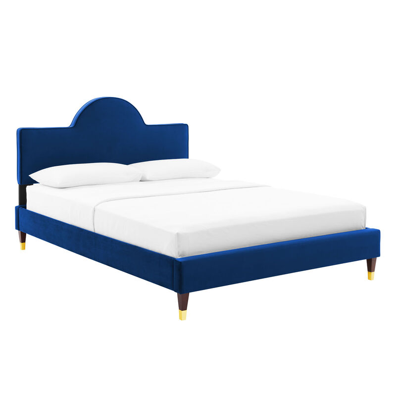 Modway - Aurora Performance Velvet Full Bed image number 0