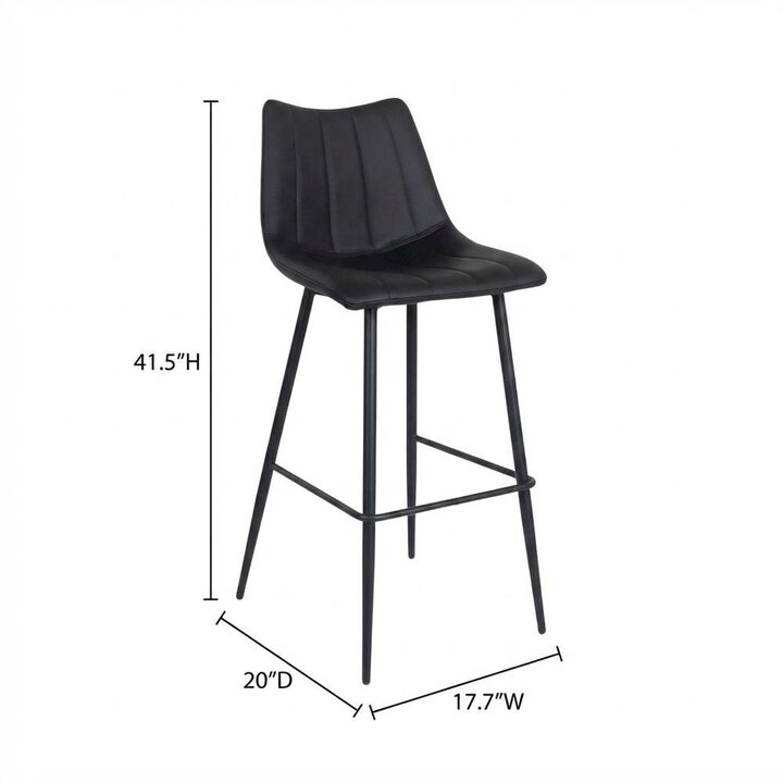 Starlight Canyon Home Upholstered Counter Stools Set of 2, Contemporary Bar Stools with Footrest