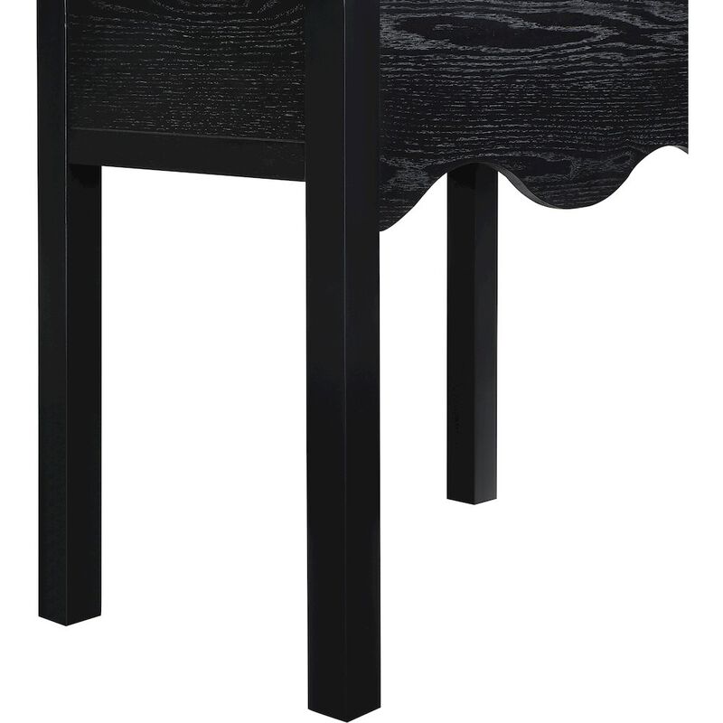 Meridian Furniture Fiora Black Night Stand