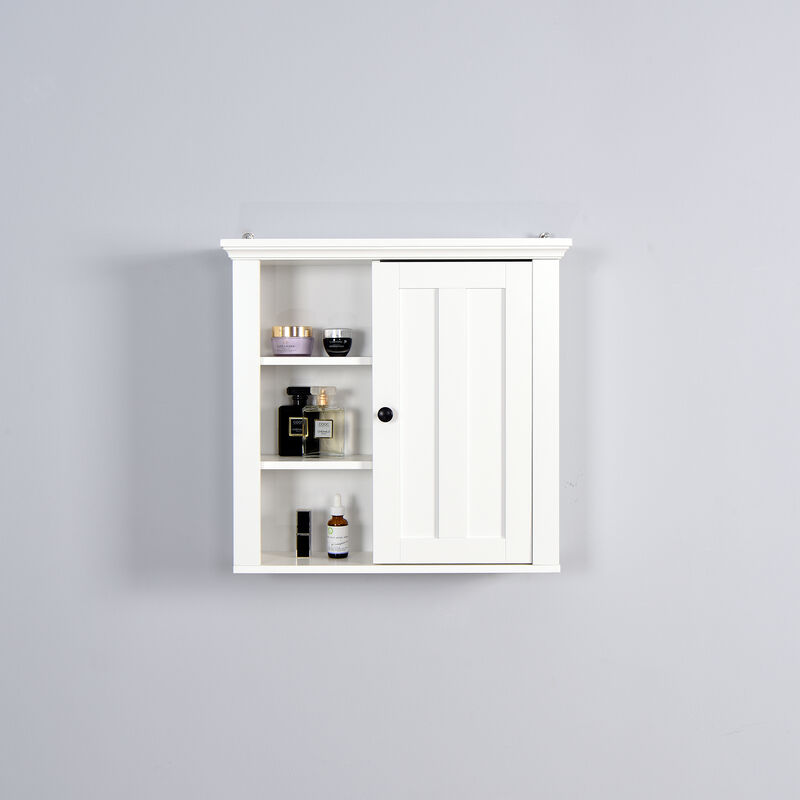 Streamdale Bathroom Wooden Wall Cabinet With A Door 20.86x5.71 X 20 Inch