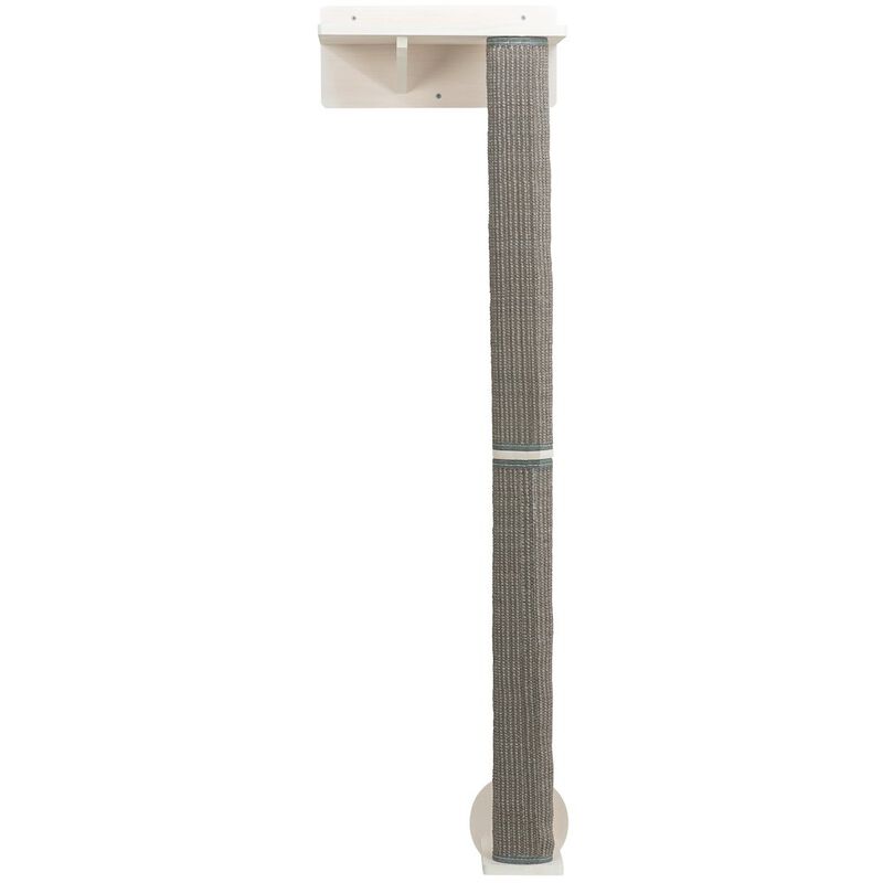 TRIXIE Wall Set 1 Wall Mounted Sisal Cat Scratching Post with Ledge image number 0
