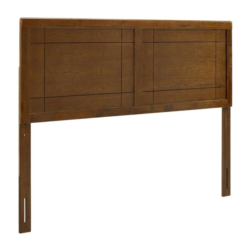 Wood Full Headboard with Durable Finish and Classic Design for Bedroom image number 0