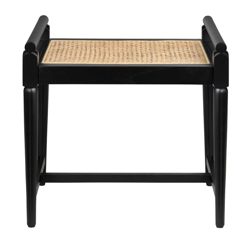 Port Royal Black Accent Bench image number 3