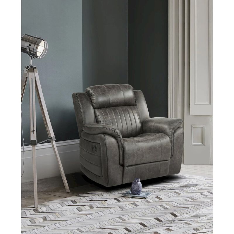 Lexicon Centeroak Microfiber Reclining Chair