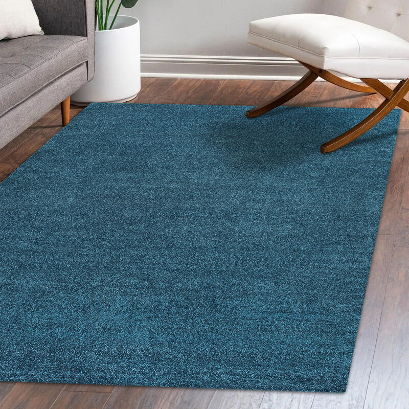 Haze Solid Low Pile Area Rug