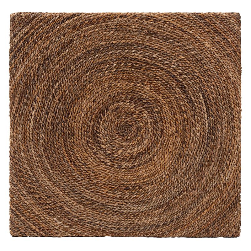 bali & pari Verino Bohemian Natural Seagrass Coffee Table