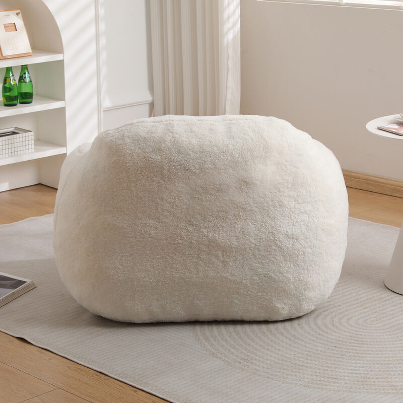 GOODSILO Spacious Comfort Memory Foam Bean Bag Sofa Chair With Armrests For Relaxation In Living Spaces And Bedrooms image number 5