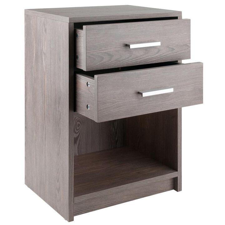 Molina Accent Table Ash Gray Finish