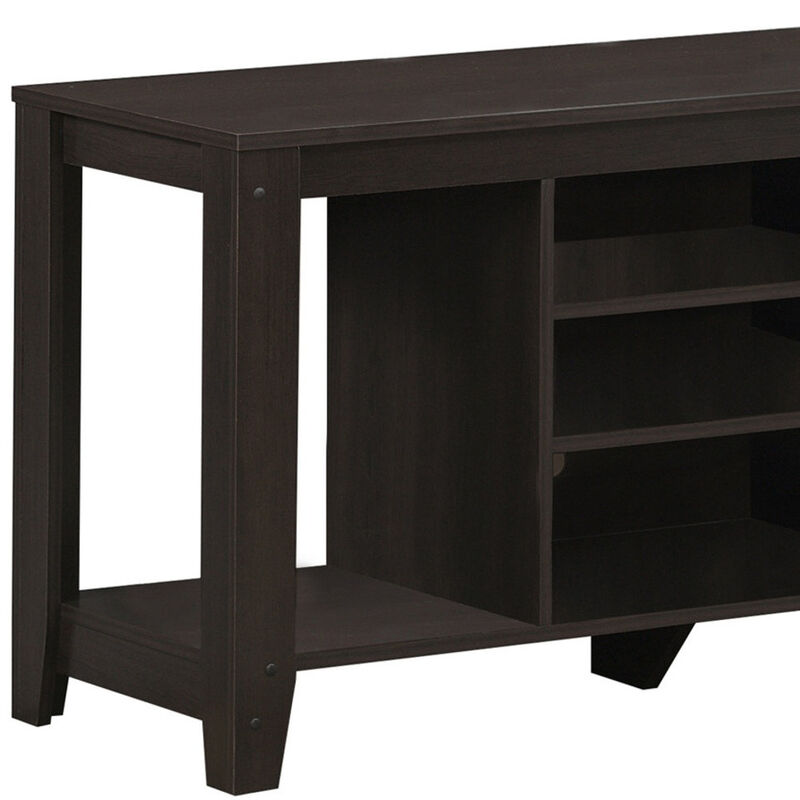 TV Stand with Open Shelving – Durable Entertainment Center for Living Room, Gaming, and Organization