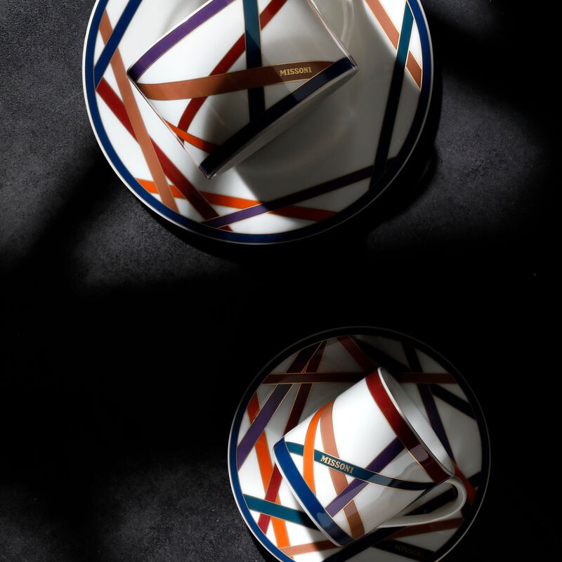 Charger Plate NASTRI MULTICOLOR, diam. 12.6" image number 2