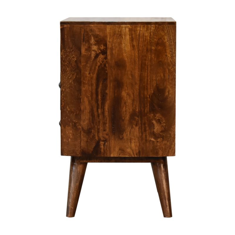 Artisan Furniture Solid Wood Classic Chestnut Nightstand