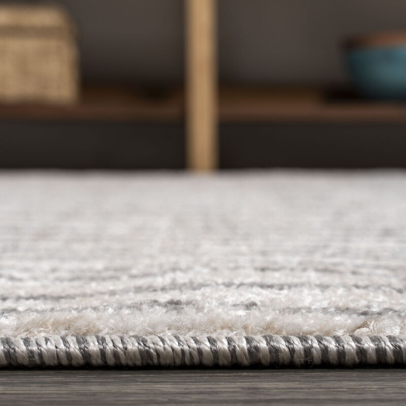 Skoura Modern Bold Stripe Area Rug