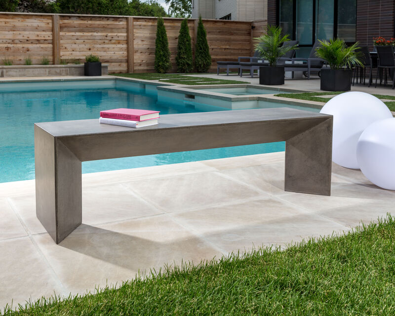Quintessa Grey Bench image number 6