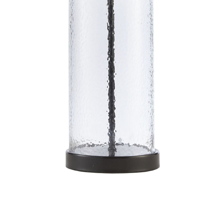 Streamdale Macon Glass Cylinder Table Lamp
