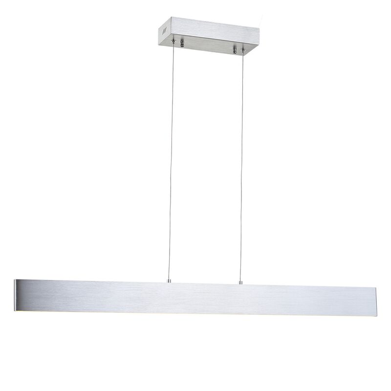 Draper Dimmable Adjustable Integrated LED Metal Linear Pendant