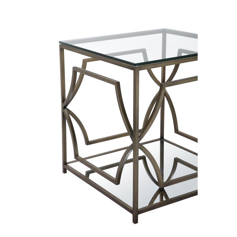 Bristol Side Table Brass