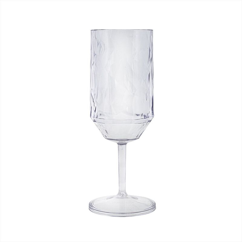 Polycarbonate Drinkware dia.2.75" h:8.25" 14 oz. Round Clear Polycarbonate Goblet (Set of 6)