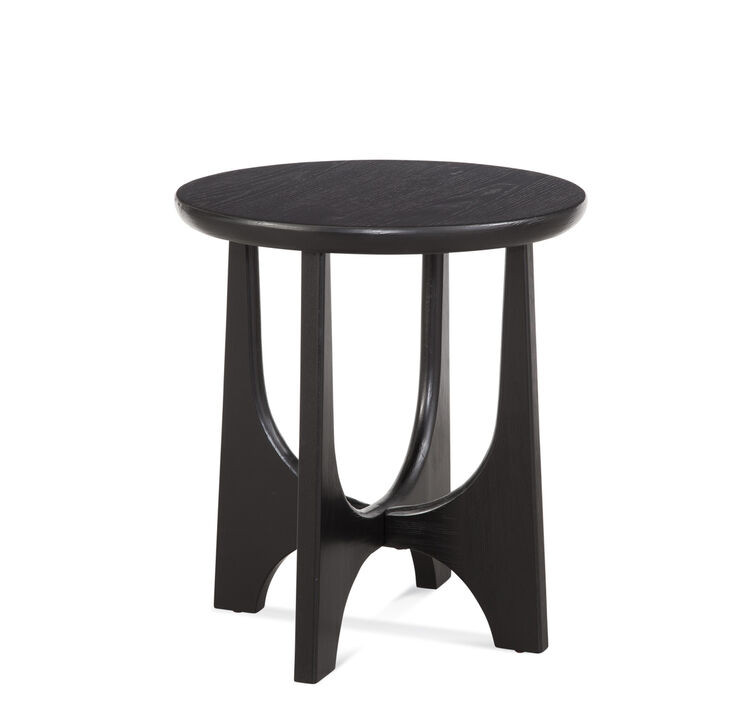 Dunnigan Black End Table