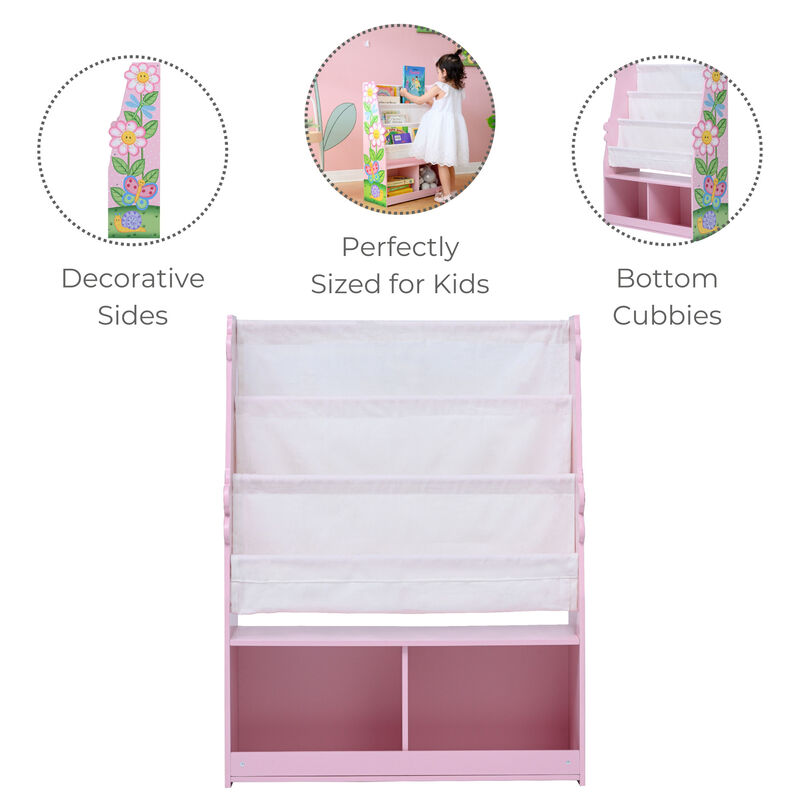 Magic Garden Kids Display Bookshelf with Storage, Multi image number 2