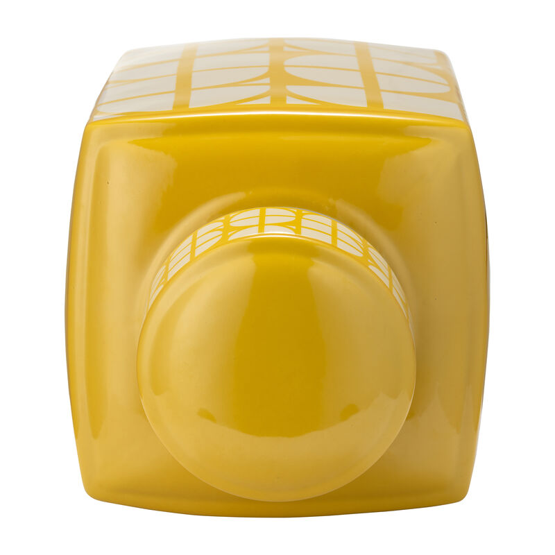 16"H Square Jar W/ Lid image number 3