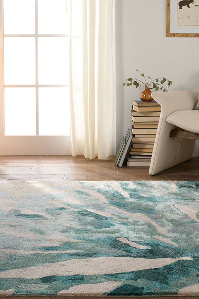 Delray Atoll Silver Pine 9' x 12' Rug image number 2