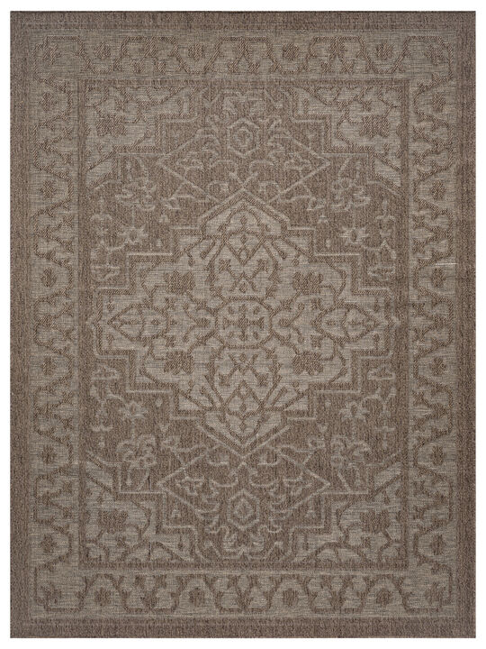 Tulum TLM05 Brown 8' x 10' Rug
