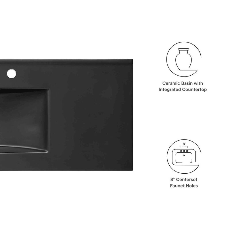 Modway Cayman 48 Single Basin Bathroom Sink