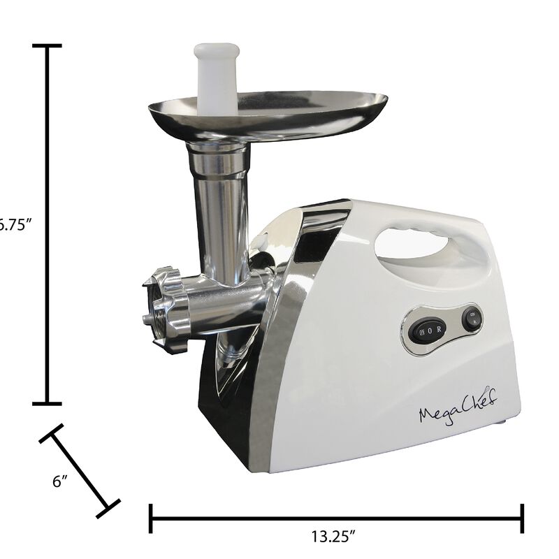 MegaChef 1200 Watt Powerful Automatic Meat Grinder for Household Use