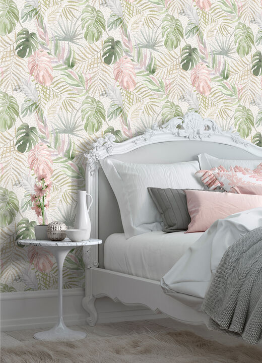 Lana Sage Tropica Wallpaper