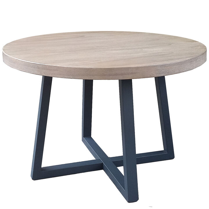 Gracie Mills Morse Round Dining Table for Intimate Gatherings