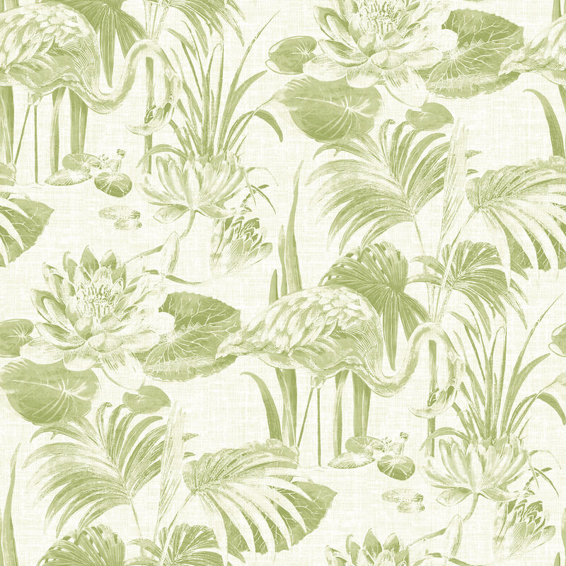 Frolic Green Lagoon Wallpaper image number 0