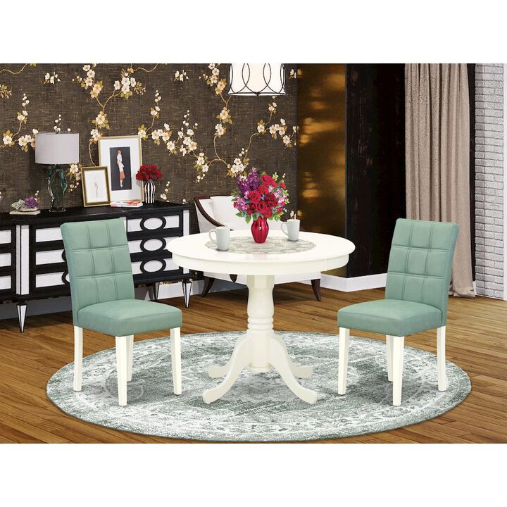 3 Piece Dining Table Set consists A Dinner Table