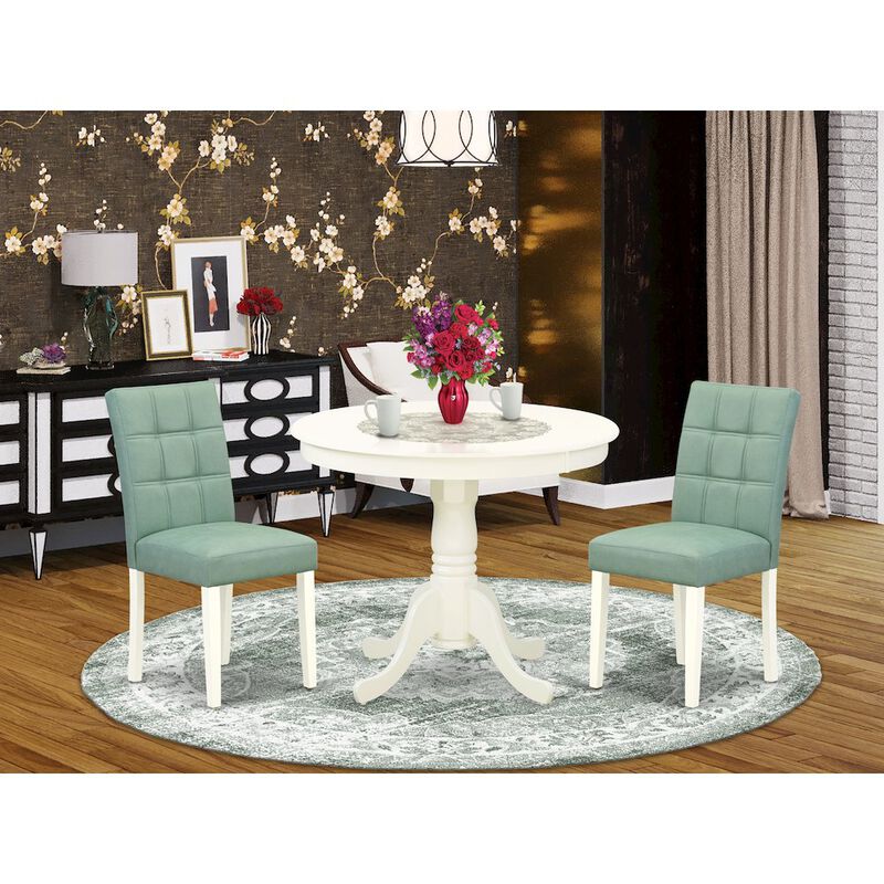 3 Piece Dining Table Set consists A Dinner Table