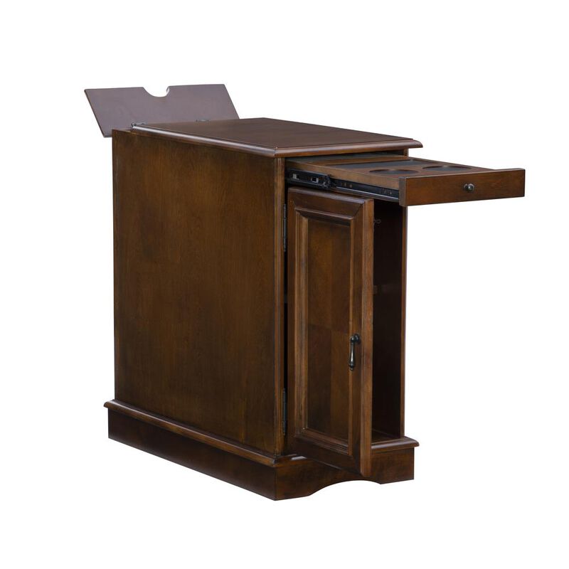Powell Butler Hazelnut Accent Table