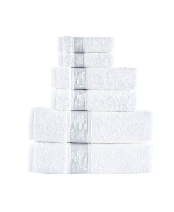 Brooks Brothers Ottoman Rolls 6 pcs Towel Set
