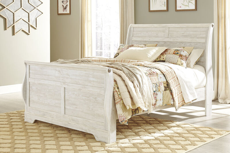 Willowton Queen Sleigh Bed image number 2