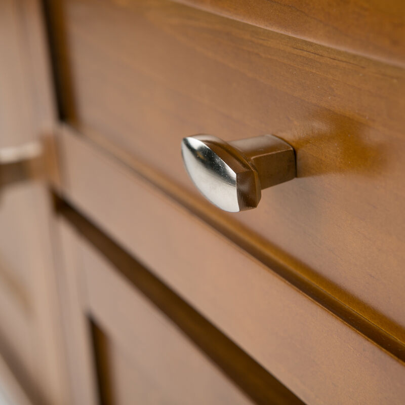 Warm Shaker SOLID WOOD 72 inch Wide Transitional TV Media Stand in Light Golden Brown For TVs up to 80 inches