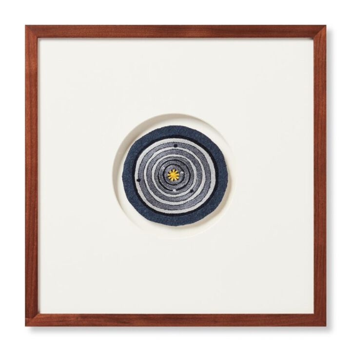 Solar Patch Blue Wall Art