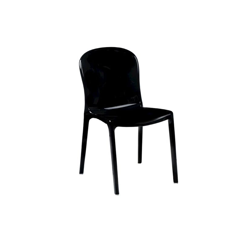 Commerical Seating Products RPC BK Black Genoa Chairs