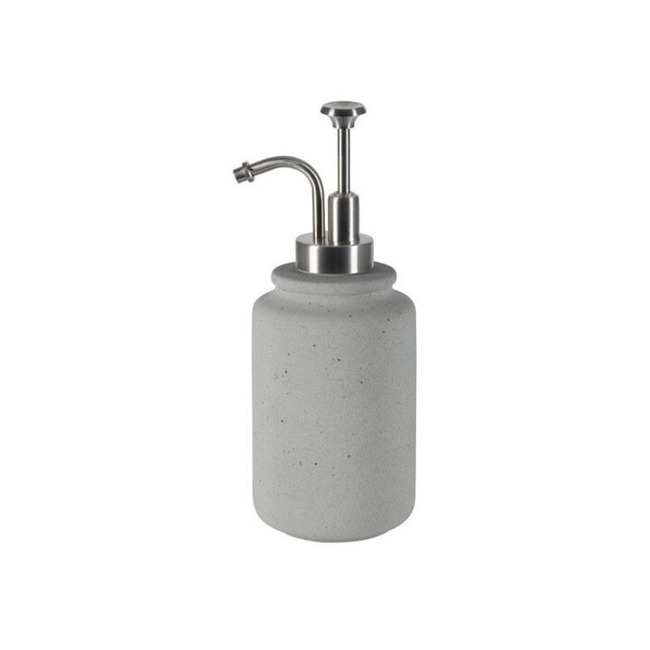 Spirella Soap Dispenser Ceramic CEMENT Gray