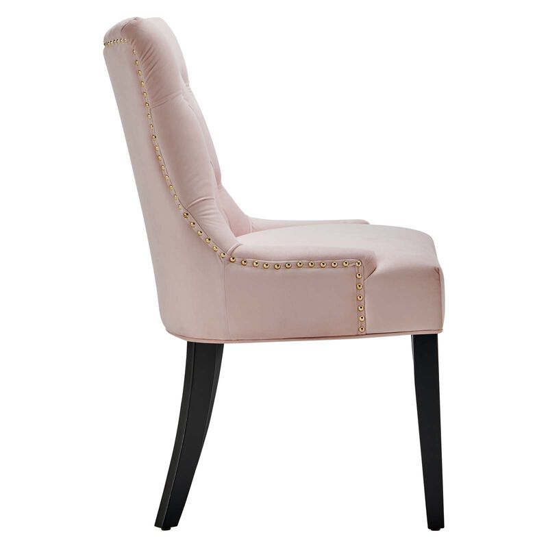 Regent Tufted Performance Velvet Dining Side Chairs - Set of 2 image number 2